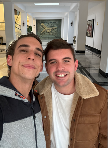 El sexitano Jos Daniel Montoro, doble del conocido actor Adam Jezierski en la serie 'Los Farad', de Amazon Prime
